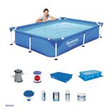 Bestway BW401 56406 221x150x43 cm Prefabrik Havuz Seti