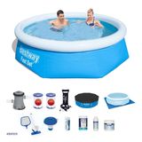 Bestway BW509 P04351 Büyük Şişme Havuz Seti
