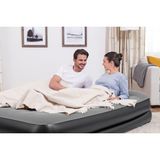 Bestway Çift Kişilik Elektrikli Şişme Kadife Yatak Kendinden Yastıklı 203x152x46 cm Taşınabilir Konforlu