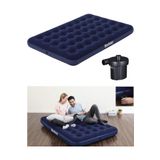 Bestway Çift Kişilik Şişme Yatak - Araba Çakmaklıklı Pompa 191CM x 137CM x 22CM