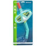 Bestway Cn Fun 24018 Renkli Maske ve Şnorkel Set Çocuklar İçin Yüzme Keyfi UV Koruma