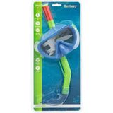 Bestway Çocuklar İçin Maske Snorkel Seti UV Koruyucu Polikarbonat Lens ile 3+ Yaş Uygun
