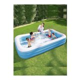 BESTWAY Dikdörtgen Şişme Aile Havuzu Büyük Boy 262x175x51 cm