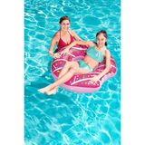 Bestway Donut Simit - Şişme Donut Simit - Deniz Şişme Donut Simit - Deniz Simit Donut - Şişme Simit Donut 107 Cm. - Pembe - Donut - 107 cm