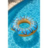 BESTWAY Donut Simit - Şişme Donut Simit - Şişme Donut Deniz Simidi - Çörek Figürlü Simit - Donut Figürlü Simit - Donut Desenli Şişme Simit 107 cm.