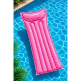 Bestway Düz Renkli Deniz Yatağı - Şişme Deniz Yatağı - Havuz Yatağı - Şişme Yatak - Deniz Yatağı 183X69 Cm. - Pembe - 183 x 69 cm