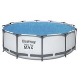 Bestway Flowclear güneş örtüsü, 356 cm, yüzey havuzları için, mavi