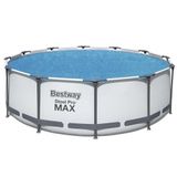 Bestway Flowclear örtüsü, 356 cm, yüzey havuzları için, mavi