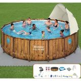 Bestway Gölgelikli Prefabrik Full Havuz Seti 549X122cm Bw564 56977