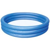 Bestway Jumbo Şişme Havuz 183 x 33 cm 3 Bölmeli Mavi Renkli Dayanıklı Malzeme