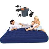 Bestway Kadife Yüzeyli Yatak ve Şişirme Pompası 310 kg Taşıma Kapasitesi ile Konforlu Kullanım 67004 62139