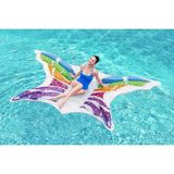 Bestway Kelebek Deniz Yatağı - Kelebek Binici Bot - Şişme Kelebek Yatak - Kelebek Şişme Ada - Tutmalı Kelebek Figürlü Deniz Yatağı 294X193 Cm. - Kelebek - 294 x 193 cm - Renkli