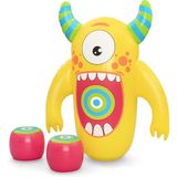 Bestway Kids Şişirilebilir Canavar Nakavt Bop Çantası Boks Eldivenleri ile