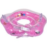 Bestway Kız Bebek Yüzme Boyun Simidi Emniyet Kilitli Pembe Renk 37 cm Özel Tasarım Güvenlik