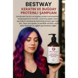 BESTWAY KUAFÖR & GÜZELLİK SALONU KERATİN VE BUĞDAY PROTEiNLi ŞAMPUAN