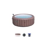 BESTWAY Lay-Z-Spa® 6001G Hawaii Smart AirJet™ Enerji Tasarruflu Şişme Spa Havuzu, Mobil Uygulama Kontrollü,