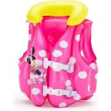 Bestway Minnie Mouse Çocuk Can Yeleği 51X46 cm Çift Emniyetli - 0 - 3 Yaş - Açık Gri