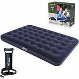 Bestway Pavillo Çift Kişilik Şişme Yatak 191x137x22 Cm Kadife Floklu Yüzey ve Taşınabilir Tasarım
