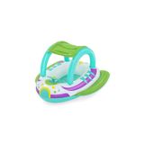 Bestway Plaj Oyuncak Çocuk Şişme Bot Gölgelikli Direksiyon 107X112Cm Bw34149 (Karışık Renk 1 Adet)