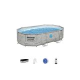 BESTWAY ® Power Steel™ Vista Serisi 2- Prefabrik Yer Üstü Havuz Seti 4,88 m x 3,05 m x 1,07 m