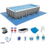 Bestway Prefabrik Havuz Seti 549X274X122 cm BW487 56465 - Renkli