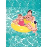 Bestway Renkli 91 cm şişme deniz simidi, tutmalı, eğlence ve güvenle kullanım - 0 - 12 Ay - Altın