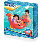 Bestway Sevimli Hayvanlar Çocuk Botu, Deniz ve Plaj Için Mükemmel Seçenek - Seçenek 1 - Altın - Turkuaz