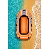 Bestway Şişme Binici Bot Seti - 2 Kişilik Şişme Bot Set - Havuz ve Deniz Binici Bot - Çift Kişilik Bot Kondor 2000 - 196X114 Cm. - Turuncu - Kondor 2000 / 196 x 114 cm