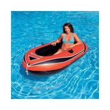 Bestway Şişme Bot 198x122 cm Kırmızı Siyah Renkli Güvenlik Siboplu Eğlence Aracı