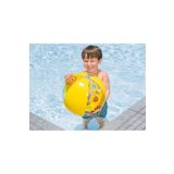 BESTWAY Şişme Deniz Topu - Sarı Desenli Havuz Topu - Şişme Çocuk Bahçe Oyun Topu - Sahil Topu Desenli 51 cm.