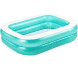 Bestway Şişme Şeffaf Aile Havuzu, Çok Renkli, 201X150X51 Cm, 3-4 Yaş için ideal - 0 - 12 Ay - Açık Gri