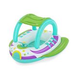 Bestway Space Splash 107x112 CM Gölgelikli Bebe Flatörü Çocuk Şişme Botu