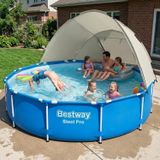 Bestway® Steel Pro Yer Üstü Gölgelikli Prefabrik Havuz Seti 366X76 Cm 56706 Bw603