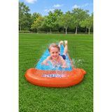 Bestway Su Püskürtmeli Tekli Su Kaydırağı - Şişme Su Kaydırağı - Tek Kulvarlı Su Kaydırağı - Bahçe Tipi Su Kaydırağı - Single Water Slide 4,88 M. - Mavi - Turuncu