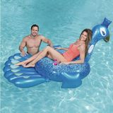 Bestway Tavuşkuşu Figürlü Deniz Yatağı 198 cm x 164 cm 0.45 mm Kalınlıkta Vinyl Malzeme ile Özel Tasarım 41101
