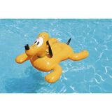 Bestway Tutmalı Köpek Binici Bot - Çocuk Şişme Köpek Figürlü Yatak - Deniz Binici Sevimli Köpek - Havuz Binici Köpek 117X107 Cm. - Turuncu - Sevimli Köpek - 117 x 107 cm