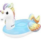 Bestway Unicorn Şişme Bot Mavi Renkli Eğlenceli Yaz Arkadaşı 155 x 119 cm Boyutunda