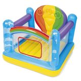 Bestway Up - Gökkuşağı Temalı İç ve Dış Mekan Trambolin, 175 x 173 x 137 cm, Çocuklar için Eğlenceli Zıplama Alanı