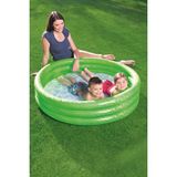 Bestway Yeşil Çocuk Havuzu Şişme Havuz 122 x 25 cm Büyük Boy 140 Lt