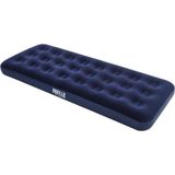 Bestway Yüksek Konforlu Tek Kişilik Şişme Yatak 185X76X22 cm Dayanıklı Hafif ve Kolay Şişirilebilir - Koyu Mavi - Seçenek 1
