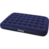 Bestway Yumuşak ve Konforlu Çift Kişilik Şişme Yatak, Pratik Kullanım ve Taşınabilirlik - Seçenek 1 - Ahşap - Ceviz