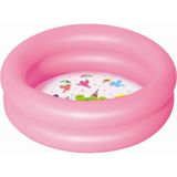 Bestway Yuvarlak Bebek Havuzu - Pembe - Mavi
