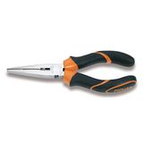Beta 1162BM 160 düz pense (düz çeneli kombine pense, içten tırtıklı alet, krom kaplama, çift malzemeli saplar, uzunluk: 16 cm, ağırlık: 153 gram)