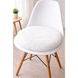Beta 2 Adet yuvarlak peluş sandalye minderi 40 cm