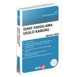 Beta Basım Yayım Cep Kanunları Serisi 17 - İdari Yargılama Usulü Kanunu (Yeni)