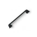 Beta Düz Antrasit Alüminyum Metal Lüks Modern Mobilya Çekmece Mutfak Dolabı Kulpu 160MM-192MM - 10 Adet