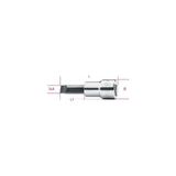 Beta Düz Tornavida Lokma 910LP 1,2 x 8