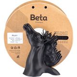 Beta Filament 1 kg Siyah PLA+ Filament Yüksek Kalite ile Düşük Büzülme Oranı Sağlayan 3D Baskı