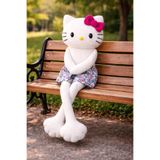 Beta hello kitty peluş oyuncak oyun arkadaşı doğum günü hediyesi 90 cm