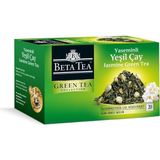 Beta Jasmine Green Bardak Poşet 20 Adet (Yaseminli Yeşil Çay) - Bitki Çayı